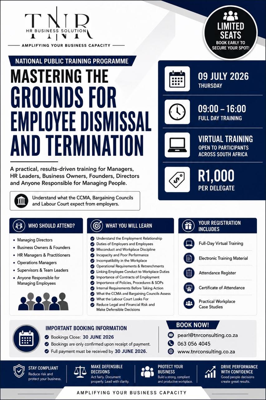 General Recruitment Poster